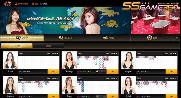 บาคาร่า AE SEXY