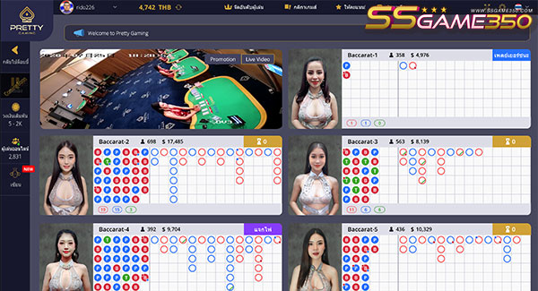 บาคาร่า PRETTY GAMING