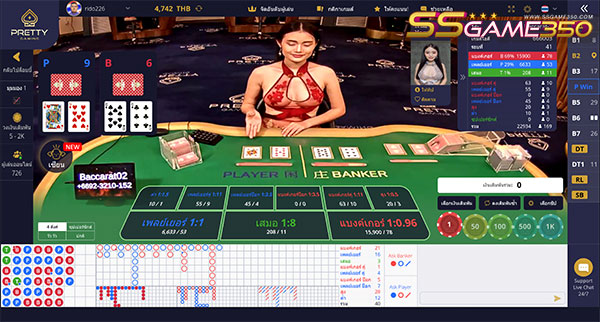 Pretty Gaming Baccarat