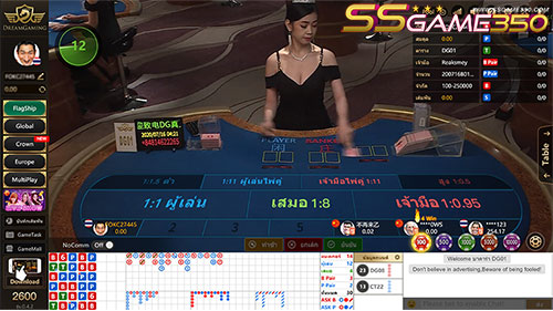 บาคาร่า DG