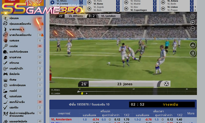 แทงฟุตบอลเสมือนจริง SBOBET