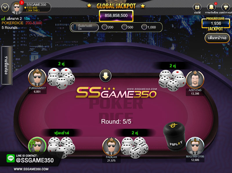 Poker Dice p2play