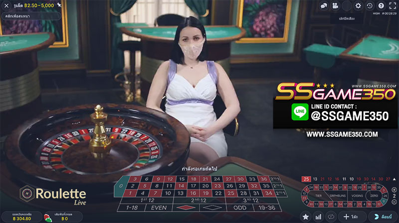 รูเล็ต evolution gaming