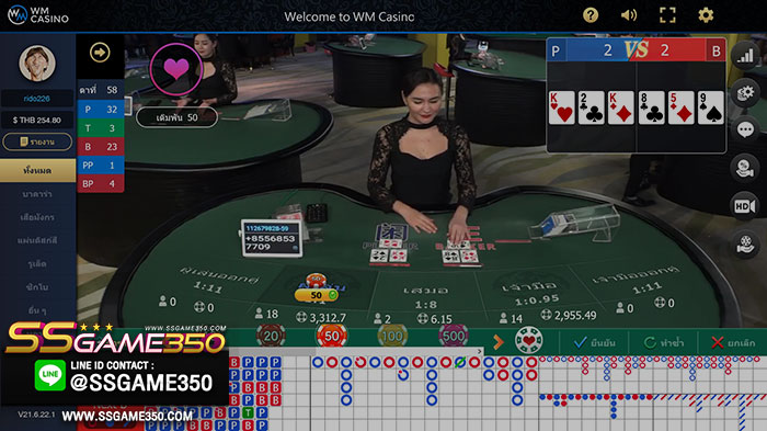 แทงเสมอบาคาร่า wm casino