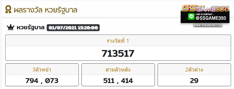 รางวัลที่ 1 สลากกินแบ่งรัฐบาล